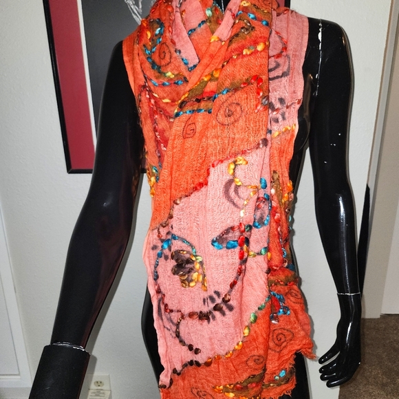 Nila Pila Accessories - Vintage Nila Pila 100% Wool Scarf